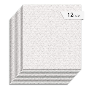 Sustainable Cellulose Dish Towel 12 Pcs Set